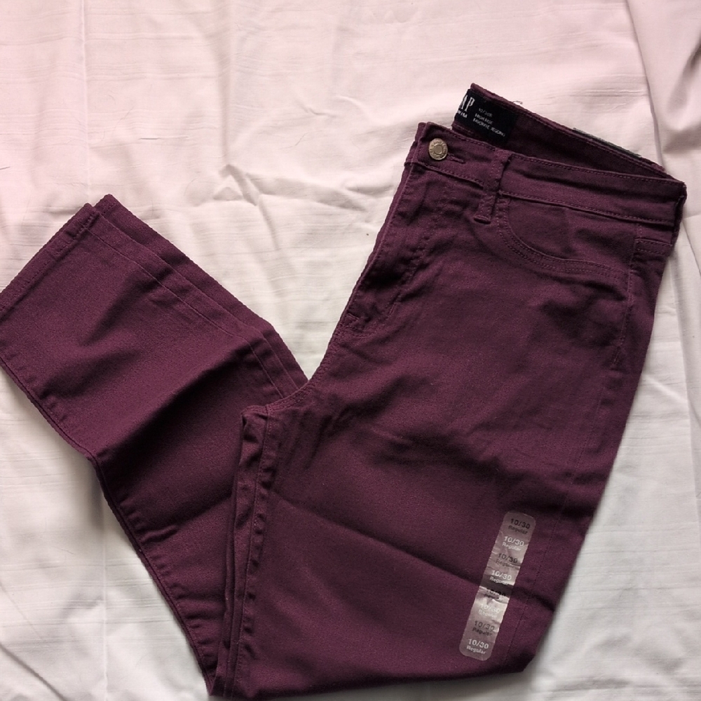 Gap Purple Skinny Jeans